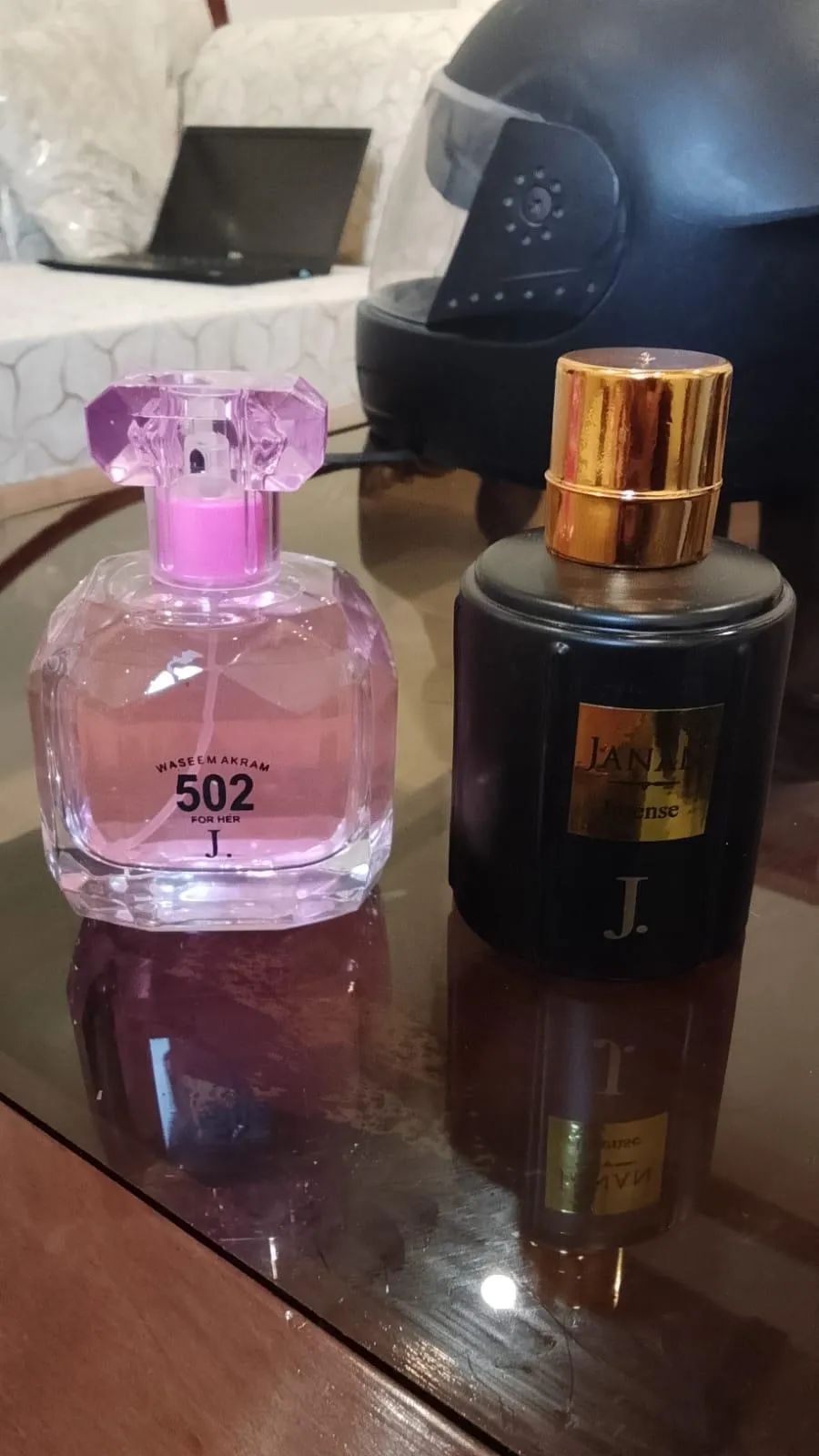 janan Gold and Wasim Akram 502 Perfume Buy 1 Get 1 Free - Image 4